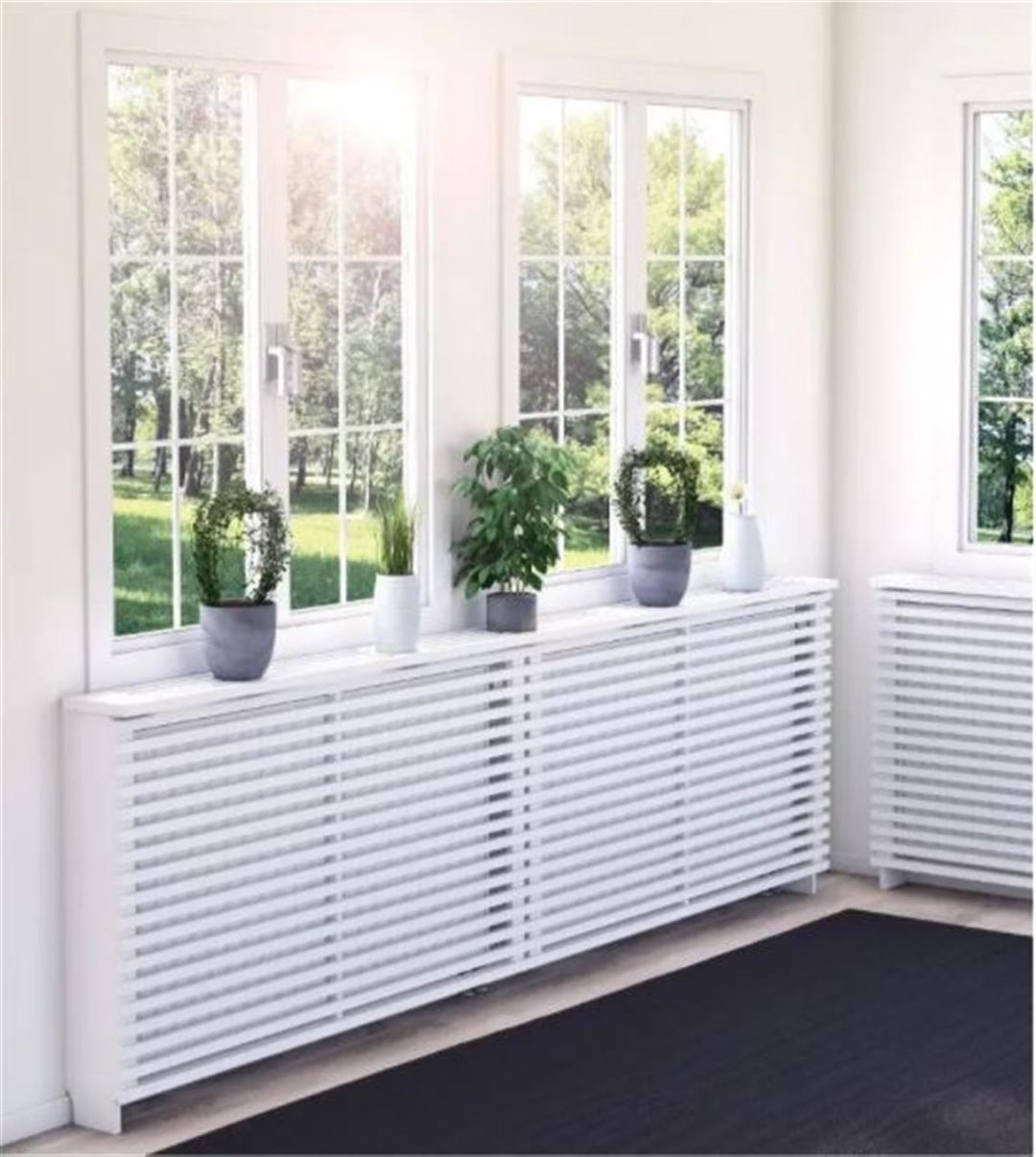 Gem den forfærdelige radiator væk med en radiatorskjuler