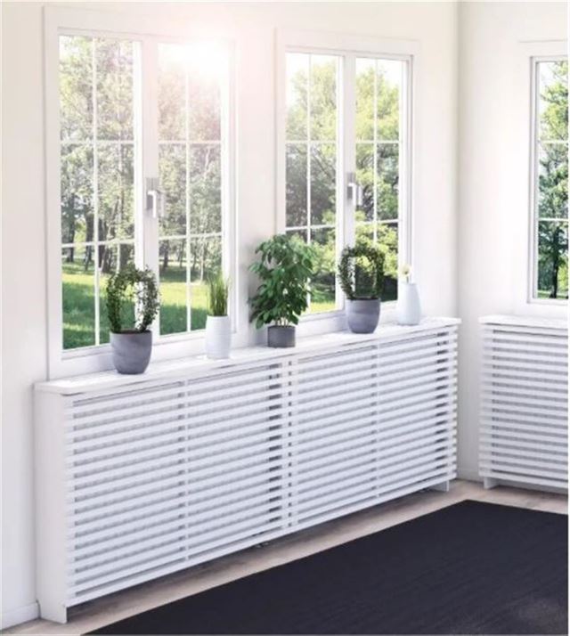 Gem den forfærdelige radiator væk med en radiatorskjuler