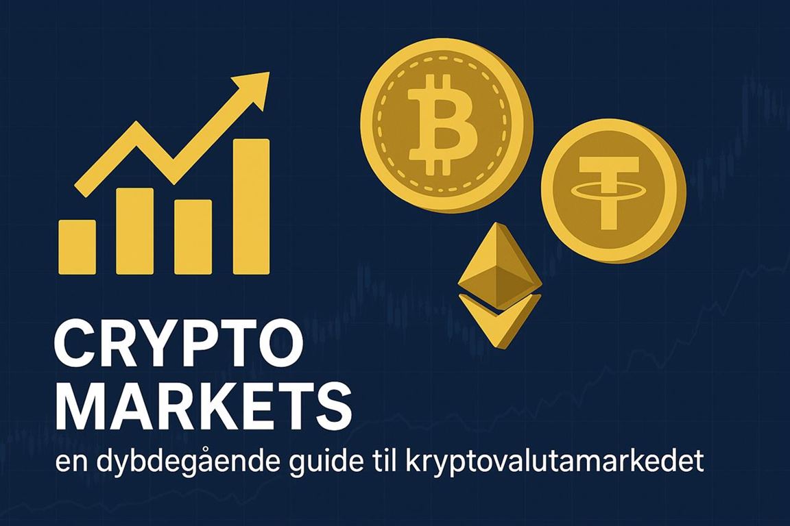 Crypto markets - en dybdegående guide til kryptovalutamarkedet
