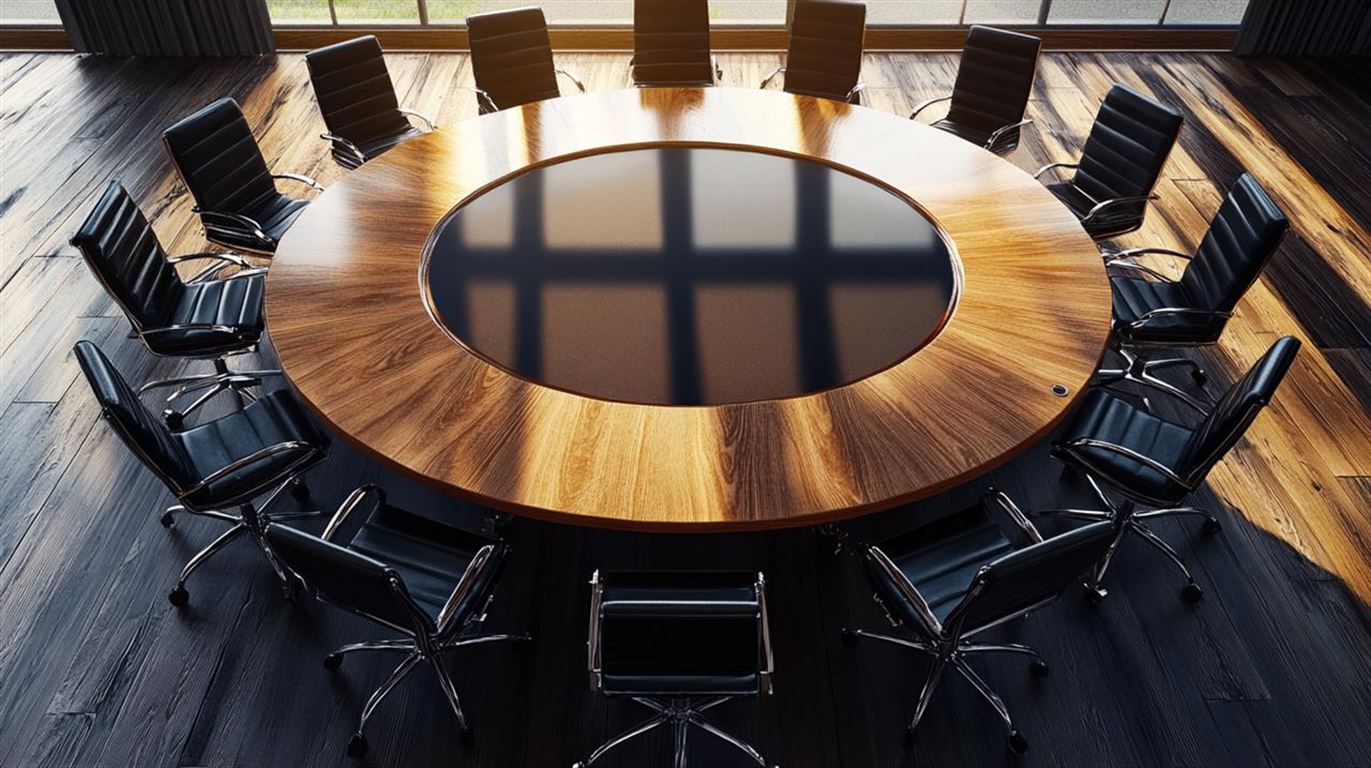 Runde plankeborde skaber bedre samtaler