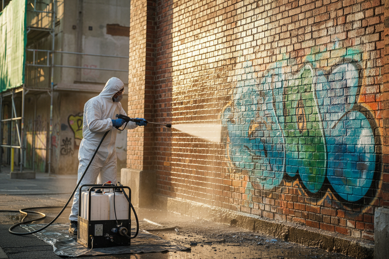 Graffiti Afrensning: Få Byen Til At Skinne Igen